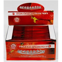BOX WITH 12 PACKS OF PREMIUM FLAVOURED PAPERS
