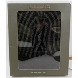 TIMBERLAND SCARF AND HAT SET - NEW IN PACKAGE
