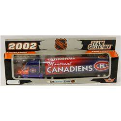 2002 LIMITED EDITION MONTREAL CANADIENS DIE CAST T