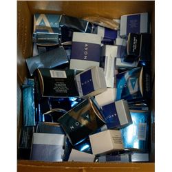 LARGE BOX OF ASSORTED AVON JEWELRY