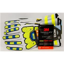 2 PAIRS OF BOB DALE GLOVES ARC TEK GLOVES 2XL CUT