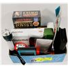 Image 1 : LOT OF MENS ITEMS MOST ARE NEW, SPORTS ACCESS