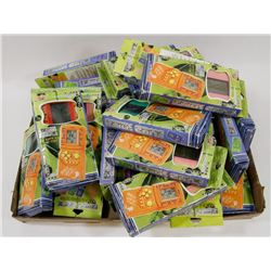 LOT OF 25 BRICK GAMES.