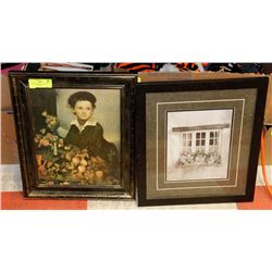 LOT OF 2 ARTWORK, BY WITH STILL LIFE BY ROSEN AND