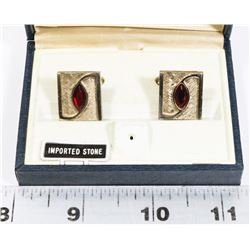 VINTAGE CUFFLINKS FROM SHIELDS FIFTH AVENUE.