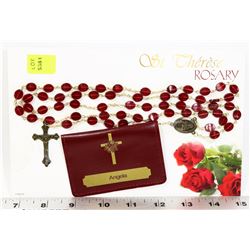 ST. THERESE ROSARY BRAND NEW.