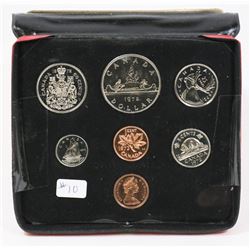 1972 CASED DOUBLE PENNY COIN SET