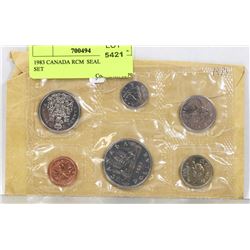 1983 CANADA RCM  SEALED COIN SET
