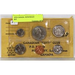 1970 CANADA  RCM SEALED COIN SET