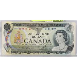 1973 CANADA POKER HAND SERIAL # BILL