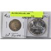 Image 1 : LOT OF 2 CANADA COINS, 1962 SILVER DOLLAR, 1896