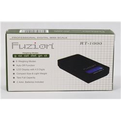 FUZION RT-1000 PROFESSIONAL DIGITAL MINI SCALE