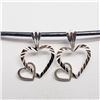 Image 3 : 193) STERLING SILVER PENDANT WITH CORD NECKLACE