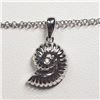 Image 3 : 189) STERLING SILVER CUBIC ZIRCONIA NECKLACE