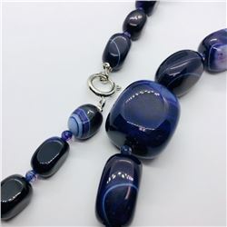 87) AGATE NECKLACE