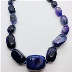 90) AGATE NECKLACE