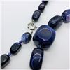 Image 2 : 90) AGATE NECKLACE