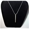Image 1 : STAMPED 925 STERLING SILVER 1.75" LONG PENDANT