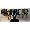 Image 1 : LOT OF 16 ASSORTED BRACELETS INCLUDING BANGLES,