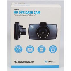 SCOSCHE 1080P HD DASH CAMERA W/ NIGHT VISION WITH