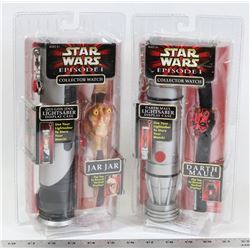 NEW PAIR OF STAR WARS COLLECTOR WATCHES.