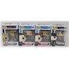 Image 1 : LOT OF 4 FUNKO POPS.