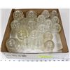 Image 1 : LOT OF GLASS INSULATORS.