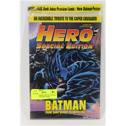 UNOPENED HERO SPECIAL EDITION NUMBER 1  BATMAN