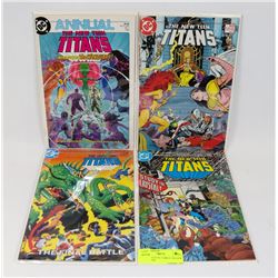 ISSUES 1,8,9,10 DC COMICS THE NEW TEEN TITANS