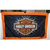 Image 1 : HARLEY DAVIDSON FLAG (3' X 5')