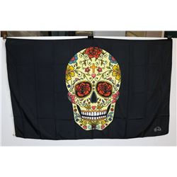 SUGAR SKULL FLAG (3' X 5')
