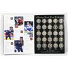 Image 1 : HOCKEY GREATS COIN COLLECTION WITH ALL 25 COINS