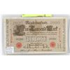 Image 1 : 1910 GERMAN 1000 MARK BERLIN BILL.