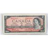 Image 1 : CANADA 1954 TWO DOLLAR BILL.