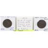 Image 1 : 1852 BANK OF UPPER CANADA HALF PENNY - 2 COINS,
