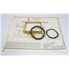 Image 1 : JADE BEAD BRACELET WITH CERTIFICATE OF APPRAISAL