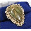 Image 1 : PICASSO JASPER STONE RING SET IN .925 SILVER.