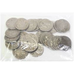 LOT OF 27 US BUFFALO NICKLES YEARS 1935-1937.