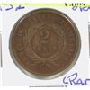 Image 1 : 1867 USA 2 CENT COIN.