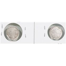 1913 & 1917 CANADIAN 5 CENT COINS.
