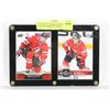 Image 1 : 2 FRAMED CONNOR MCDAVID TEAM CANADA HOCKEY CARDS.
