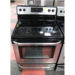 FRIGIDAIRE STAINLESS STEEL STOVE, 30"X25"X37".