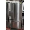 Image 1 : LG STAINLESS STEEL FRIDGE, WATER & ICE NOT TESTED,