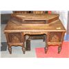 Image 1 : ANTIQUE WOOD DESK/DRESSING TABLE.