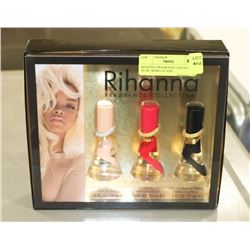 RIHANNA FRAGRANCE COLLECTION, NUDE, REBELLE AND