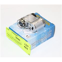 JEWELLERS MAGNIFIER 60 POWER LED AND UV LIGHT.