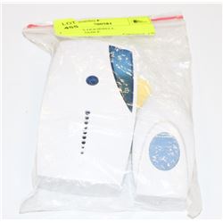 WIRELESS DOORBELL PROGRAMMABLE.