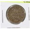 Image 1 : 1943C NEWFOUNDLAND GEORGE VII SILVER 10 CENT COIN