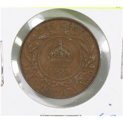 1929 NEWFOUNDLAND GEORGE V LARGE CENT