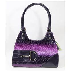 PURPLE PRINCESS FLORENCE SNAKE SKIN STYLE LADIES